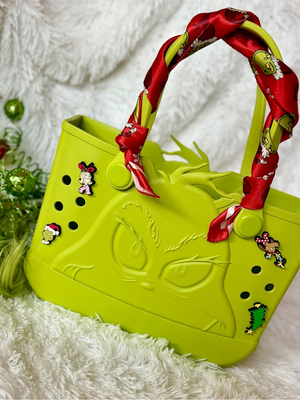 Grinch Tote Bag